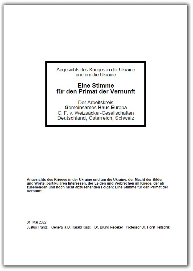 Eine Stimme für den Primat der Vernunft